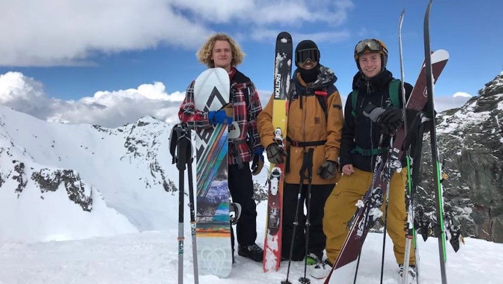 THIS IS HOME | Competition winners Tim and Jack in Faction’s home in Verbier