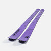 Close-up of Faction Agent 2X, purple touring ski.