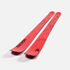 Close-up of Faction Agent 3X, pink freeride ski.