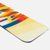 Close-up of Faction Le Mono, purple and red freeride ski.