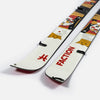 Close-up of Faction Le Split Mono, white touring ski.