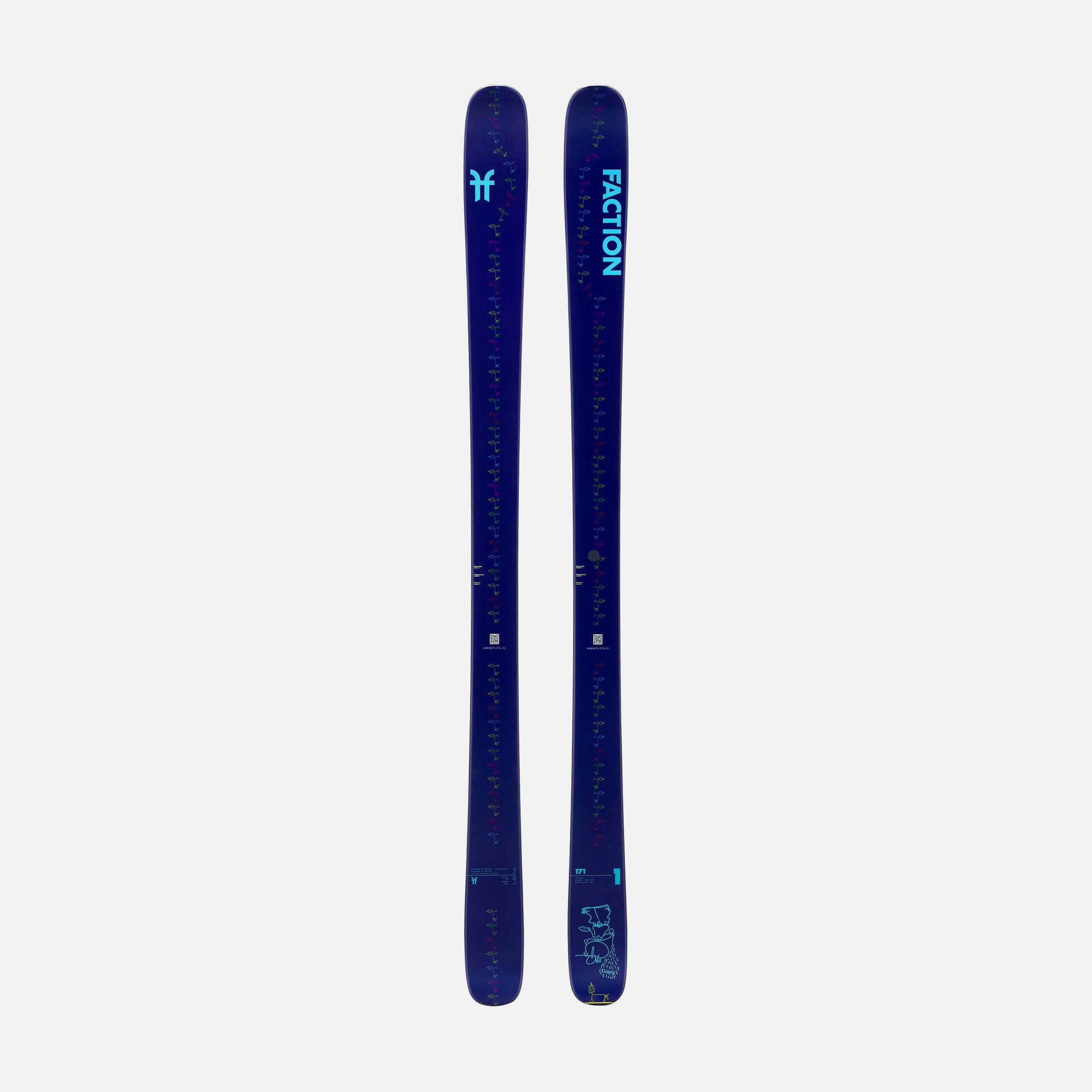 Twin Tip Freestyle Skis | 2024 Faction Skis – Faction Skis JP