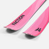 Close-up of pink Faction Dancer 1 piste ski  