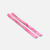 Close-up of pink Faction Dancer 1 piste ski  