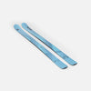 Clos-up of blue Faction Dancer 2 all-mountain ski  