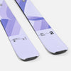 Close-up of purple Faction Dancer 2 all-mountain ski  