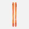 Topsheet of orange Dancer 3 Freeride and all-mountain ski