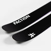 Close-up of Black and purple Faction La Machine 3 touring ski 