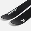 Close-up of Black and purple Faction La Machine 4 touring ski 
