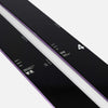 Close-up of Black and purple Faction La Machine 4 touring ski 