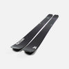 Close-up of Black and purple Faction La Machine 5 touring ski 