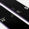 Close-up of Black and purple Faction La Machine 5 touring ski 