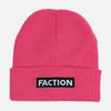 Faction Pink Logo Beanie